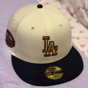 LA Dodgers stadium 50th Anniversary Fitted Cap